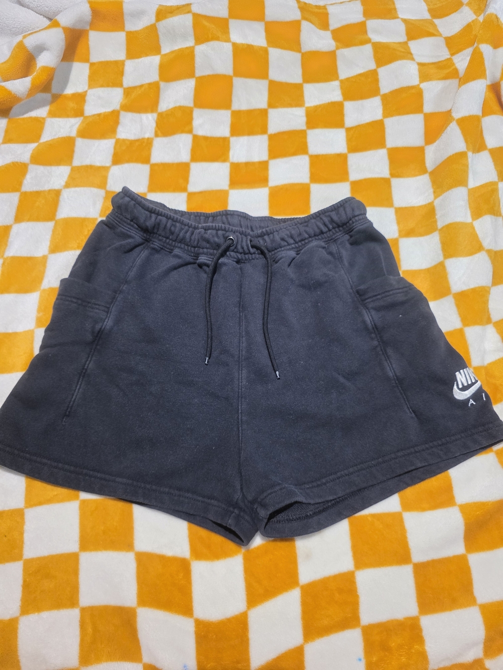 Nike Black Women's Athletic Drawstring Shorts